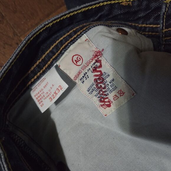 AG Adriano Goldschmied The Fillmore Bootcut Jeans Mens 32x32 (33x30) Made in USA - Picture 4 of 10